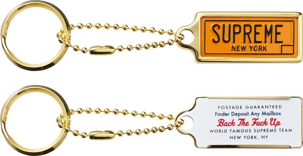 License Plate Keychain